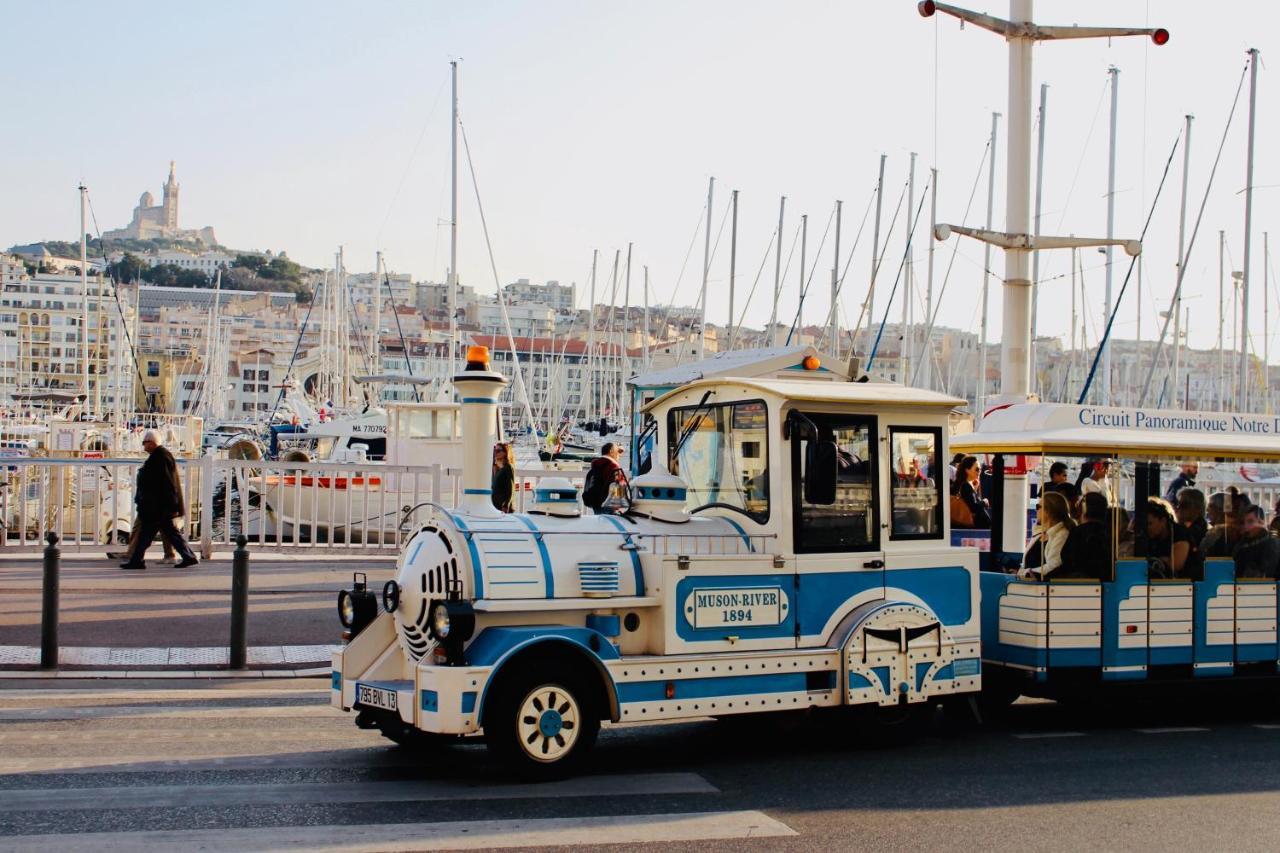 Cocon Chic Du Vieux Port - Clim Apartman Marseille Kültér fotó