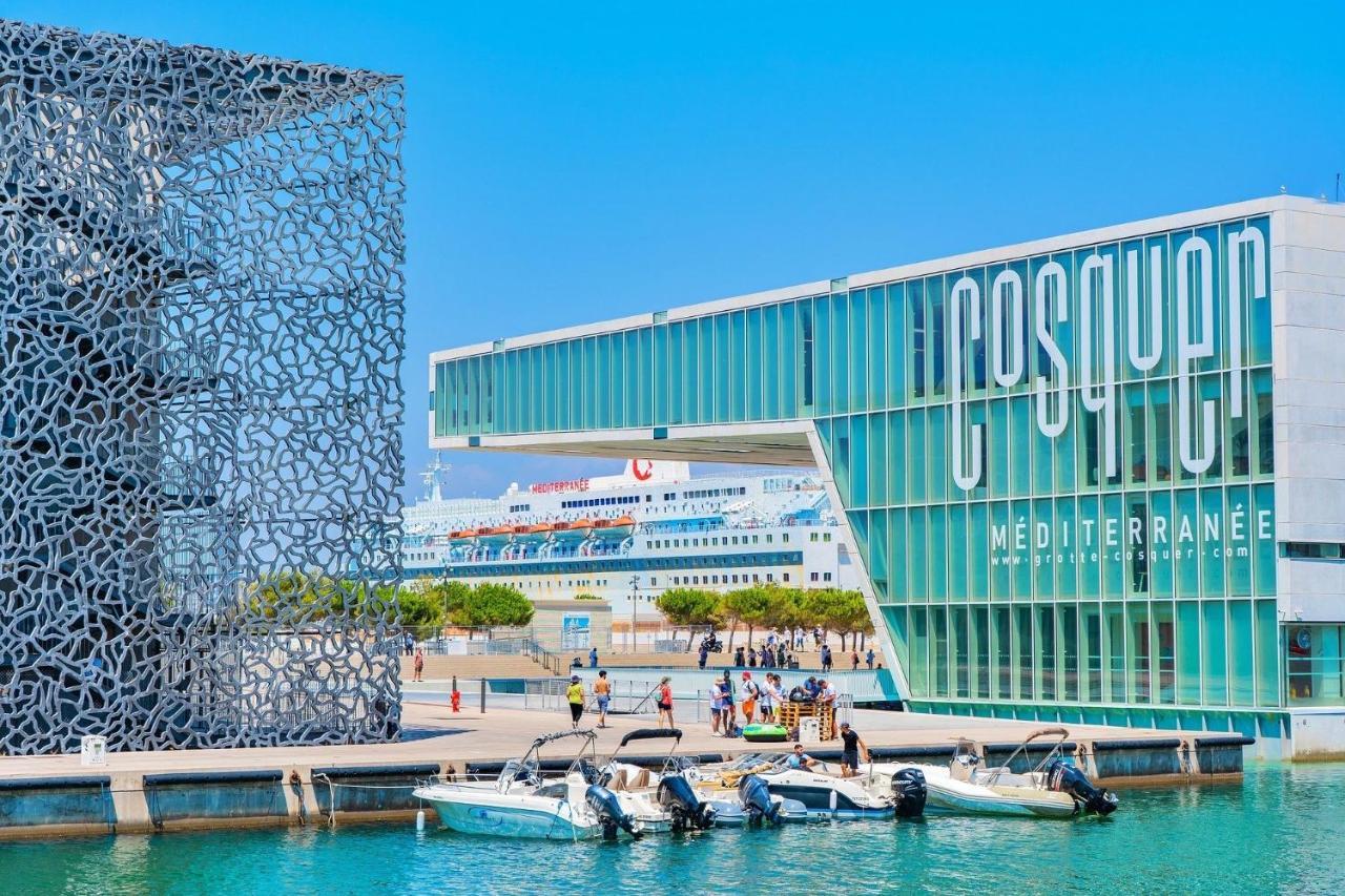 Cocon Chic Du Vieux Port - Clim Apartman Marseille Kültér fotó
